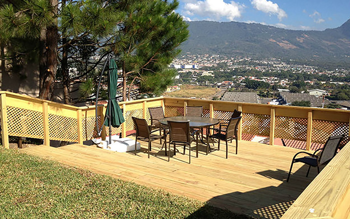Deck en Santa Elena