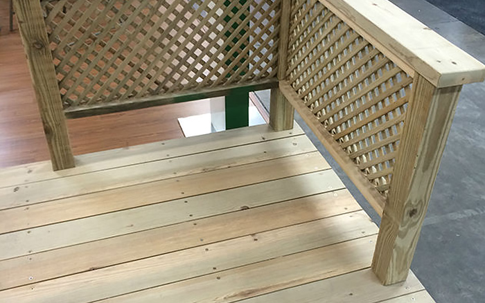 Deck en Feria ConstruExpo