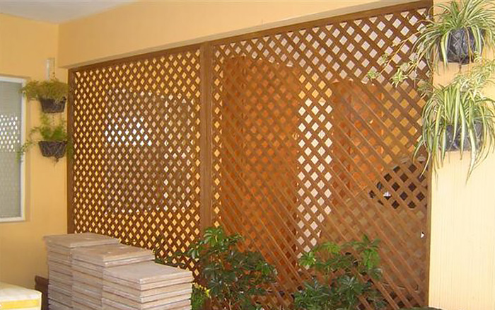 División Rejilla Tipo Celosía