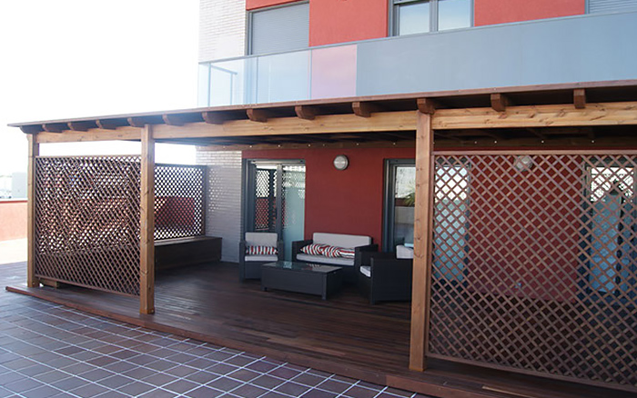 Pérgola + Deck en Colonia Escalón