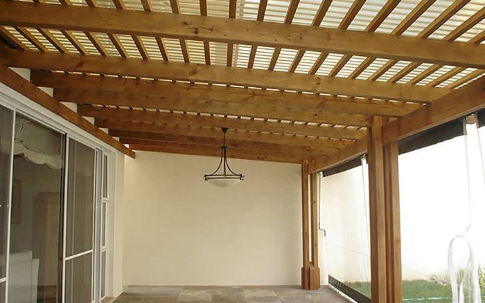 Pérgola en Santa Elena